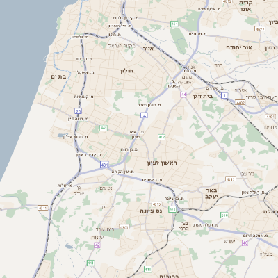 map of the business address