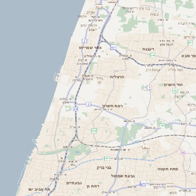 map of the business address