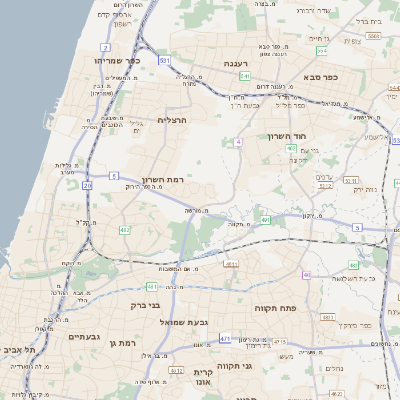 map of the business address