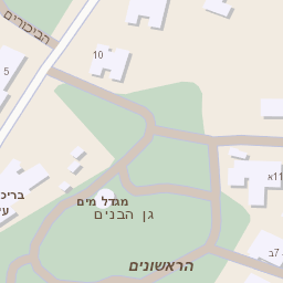 מפה של רחוב הרב משאש 102 במעלות תרשיחא מפות בזק B144