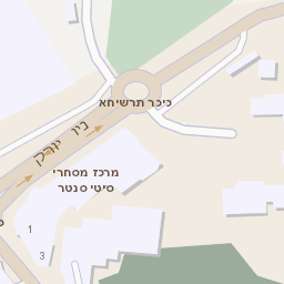 מפה של רחוב השוק 1 במעלות תרשיחא מפות בזק B144