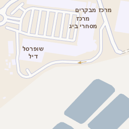 מפה של רחוב לשם 3 בקריית שמונה מפות בזק B144