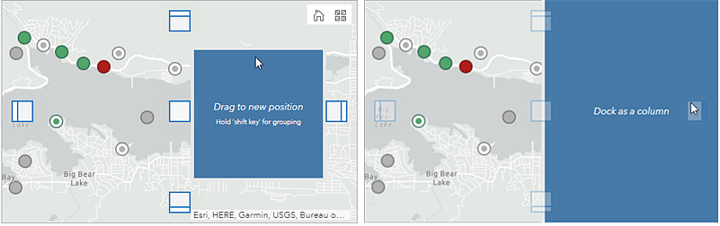 Dock an element as a column. Dock an element as a column.